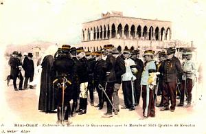 BENI-OUNIF - LE GOUVERNEUR ET LE MARABOUT